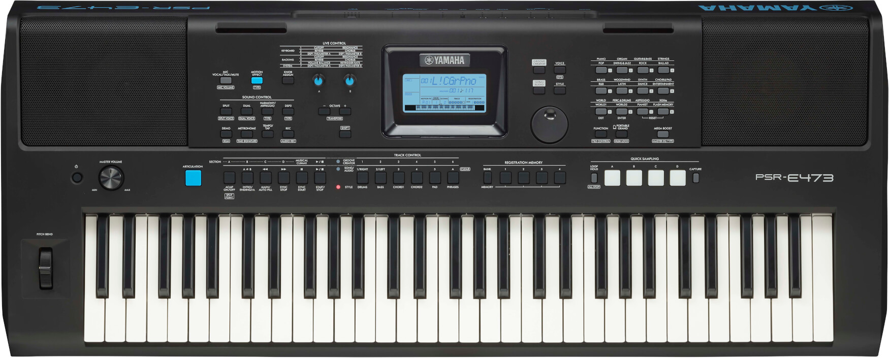 Keyboard YAMAHA PSR-E473 /CASHBACK 150 zł - miniatura