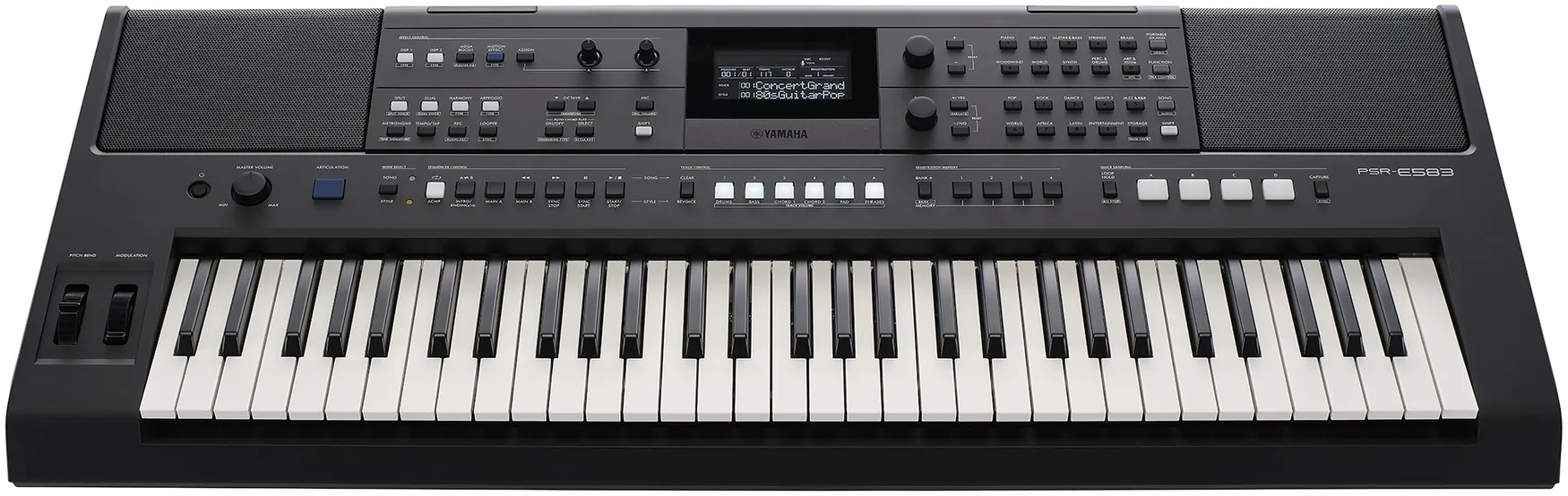 Keyboard YAMAHA PSR-E583 - miniatura