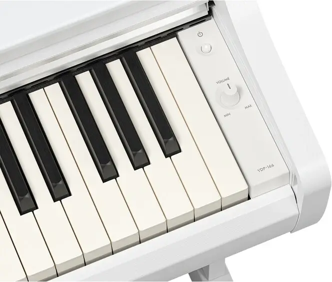 Pianino cyfrowe YAMAHA ARIUS YDP-166 WH - miniatura