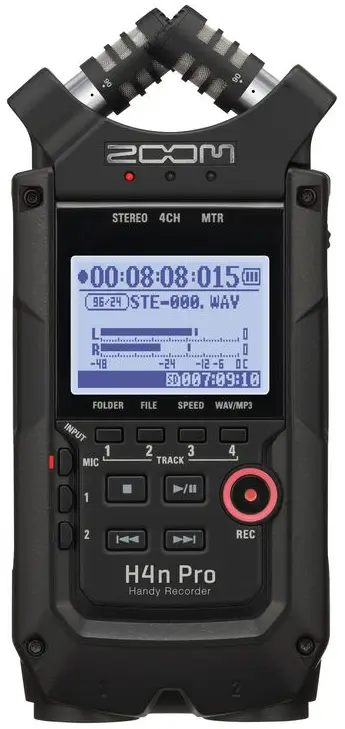 Rejestrator cyfrowy ZOOM H4n Pro Black - miniatura