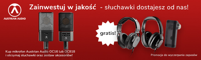 Austrian Audio - Słuchawki gratis