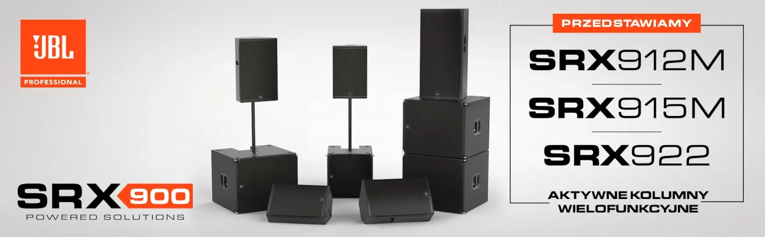 Seria kolumn aktywnych JBL Proffesional SRX900