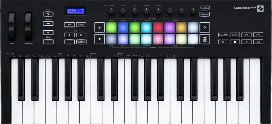 klawiatura sterująca Novation 37 MKIII
