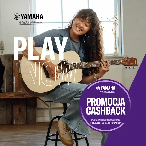 Gitary w promocji Yamaha Cashback 2026