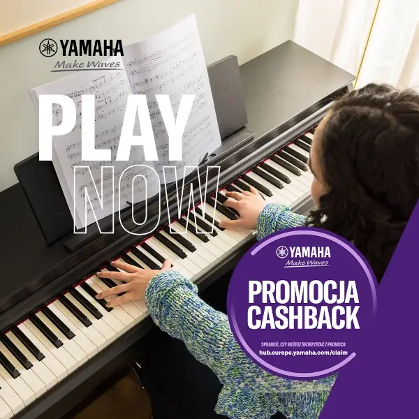 Pianina w promocji Yamaha Cashback 2026